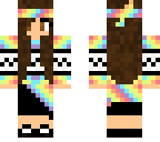 rainbow girl edit