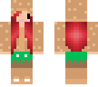 red hair burger onesie