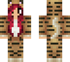 tiger onsie with red hair
