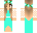 aqua dress