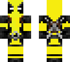 banana yellow deadpool
