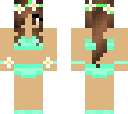 bikini flower girl