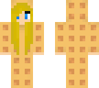 blonde waffle onesie