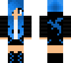 blue dragon girl