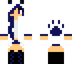 blue fox girl