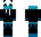blue panda