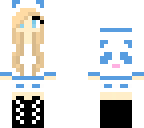 blue panda