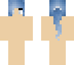 blue ponytail girl