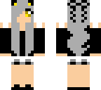 cat girl yellow eye