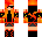 cool fire girl
