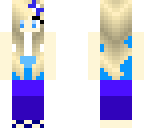 cute blue girl