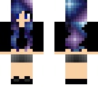 galaxy goth girl