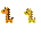 giraffieeees pixel art