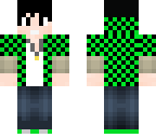 green and black