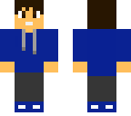 guy with blue cape