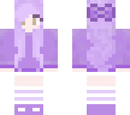 pastel purple girl