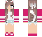 pink cat girl