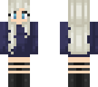 pretty grey hair girl