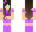 purple crop top