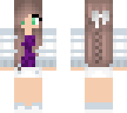 purpled girl