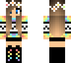 rainbow girl