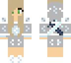 warrior girl skin