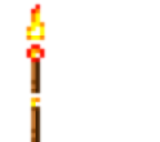 2 torches and fire particle