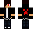 actual minecraft skin ghoul boy