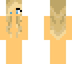 blonde hair blue eyed template girl