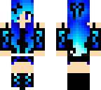 blue dj girl