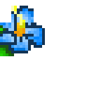 blue flower