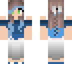 blue girl