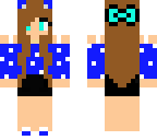 blue girl