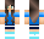 blue girl