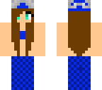 blue mermaid