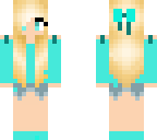 blue summer girl