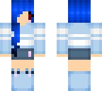 blue sweater chibi