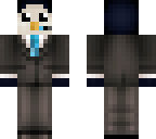 blue tie penguin