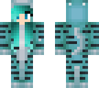 blue tiger girl