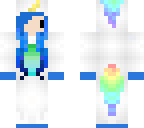 blue unicorn girl