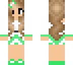 chevron mint green girl