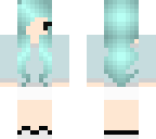 chibi blue hair