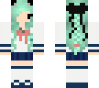 chibi schooool girl