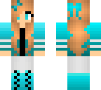 cute blue girl