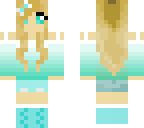 cute blue girl