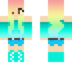 cute rainbow girl