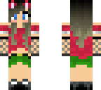 cute wolf or fox girl