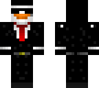dapper penguin with earpiece
