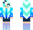 edited cloud ice sky girl