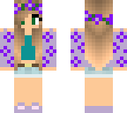 edited flower headband skin